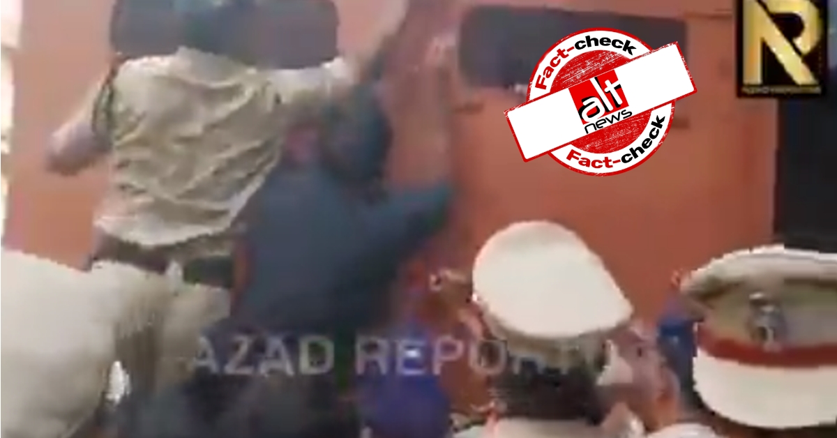 Video from Hyderabad viral as police arresting people in Assam after NRC - Alt News