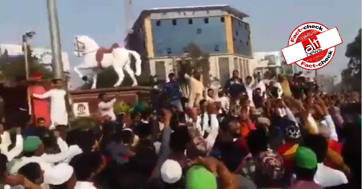 Old video from Rajasthan shared as Muslims chanting slogans of Islamic supremacy amid Delhi polls - Alt News