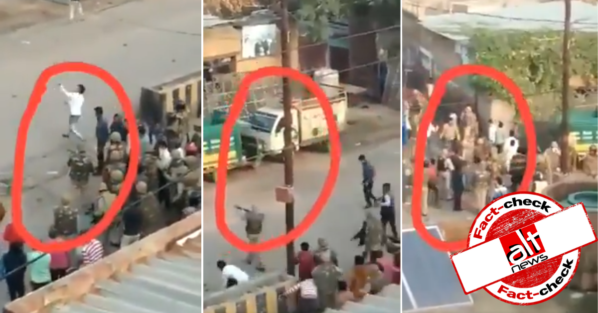 Delhi police supporting stone-pelters? Congress members share video from UP - Alt News