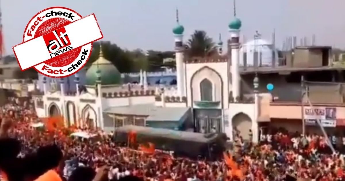 Old video from Karnataka shared amid protests by Hindu groups in Ujjain - Alt News
