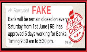 No, Banks Won't Remain Closed Every Saturday From June 1, 2019 | | BOOM