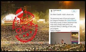 Three-year-old Nagpur Rally Image Falsely Shared As 2019 By Youth Congress
