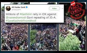 Article 370: Pak Minister Tweets Burhan Wani's Funeral Video As Protests In Kashmir
