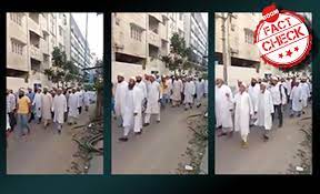 Video Of Bohra Muslims' Rally In Bangalore Passed Off As Jammu & Kashmir