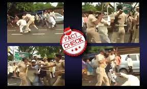 2015 Video Of Police Lathicharge On Madrassa Teachers In Bihar Shared As Kashmir