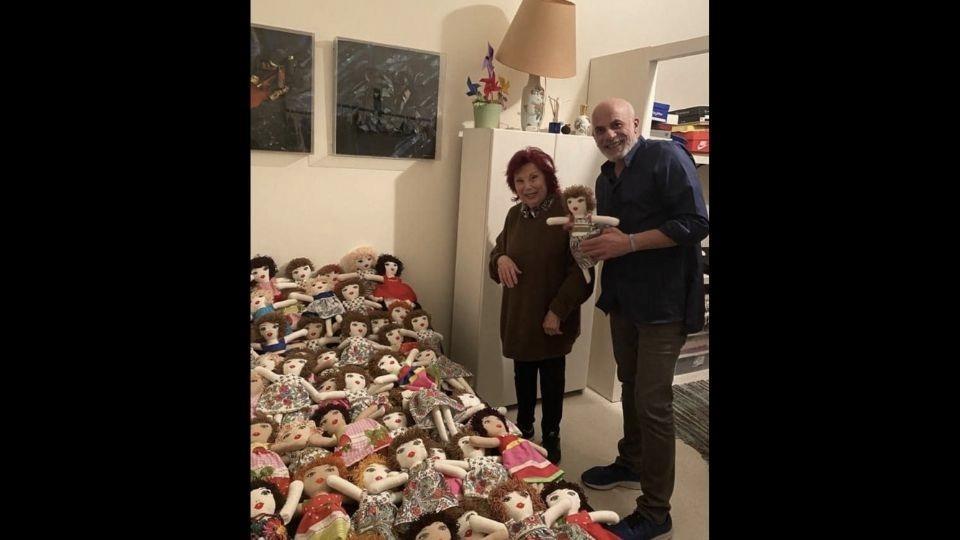 Great-grandma set to make 100 dolls for children who lost theirs in Beirut blast