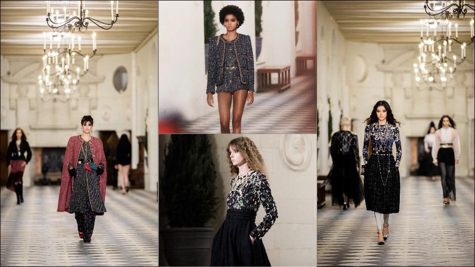 Chanel streams fashion show from the hall of a 16th century Loire Valley chateau amid Covid-19