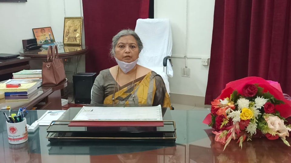 Prof Sangita Srivastava takes charge as first woman VC of Allahabad University