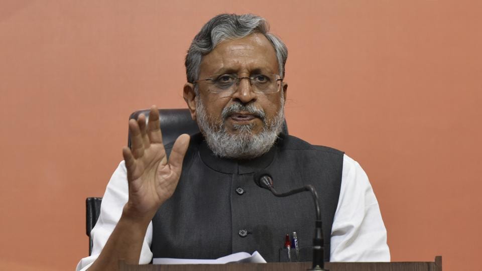 Former Bihar deputy CM Sushil Modi to file nomination for RS by-poll