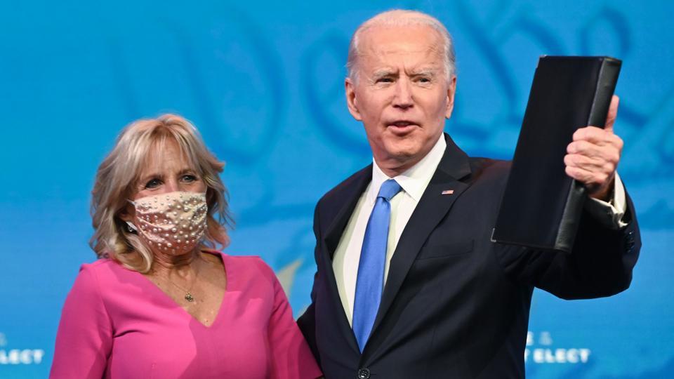 Joe Biden slams Donald Trump after securing electoral college vote; William Barr quits