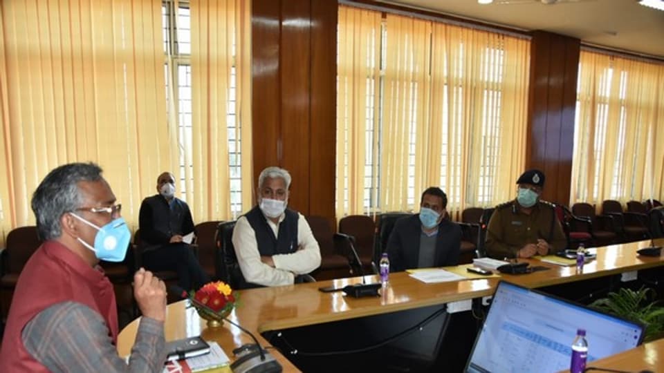 Uttarakhand CM inaugurates trial run of IVRS to monitor people in isolation