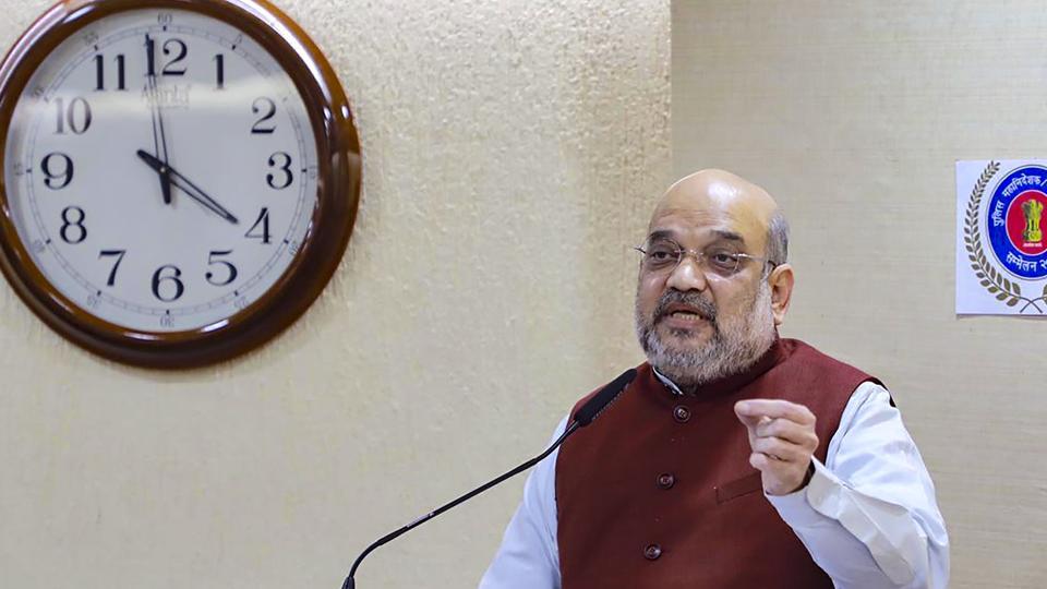Shah meets cops, security officials to pre-empt any chances of violence in Delhi