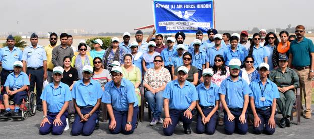 IAF conducts Summer Adventure Camp at Hindan Air Base