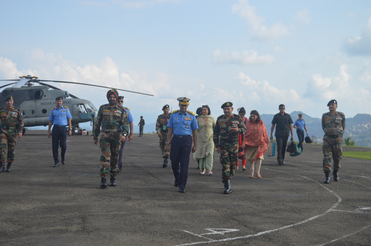 Navy chief visits Mizoram, discuss state’s strategic importance