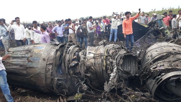 Under-production Sukhoi crashes in Nashik, pilots safe