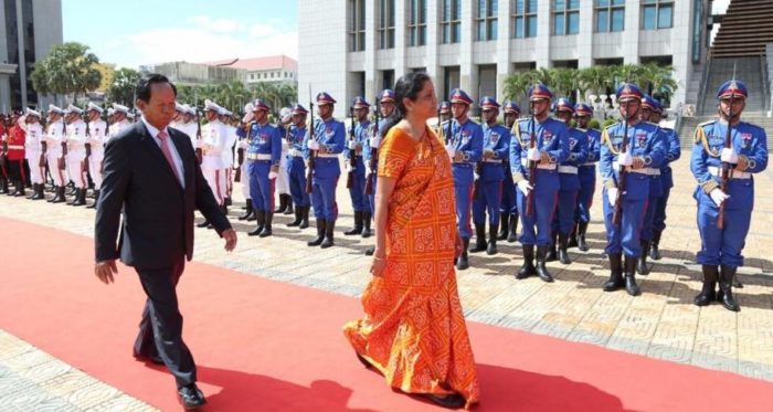 Sitharaman holds bilateral talks with Cambodian counterpart