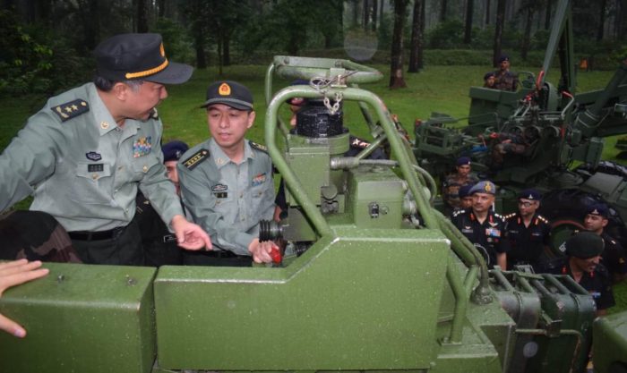 Chinese military delegation visits West Bengal, shown Bofors guns