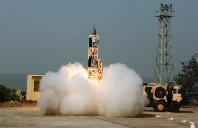 India conducts test fire of interceptor missile