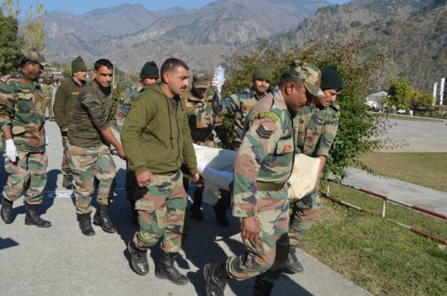 Army rescues 35 ITBP jawans as bus fell into gorge in J&K