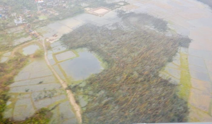Naval Dornier aircraft completes aerial survey-  Extensive devastation observed around  Puri
