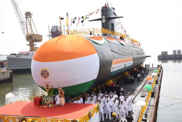 4th Scorpene class submarine INS Vela launched