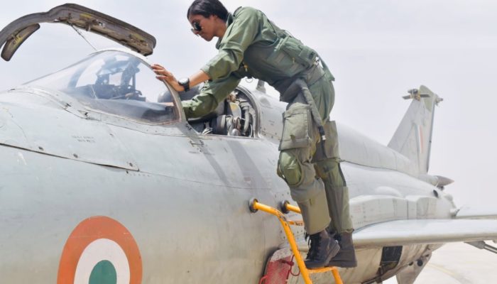 Bhawana Kant becomes first woman fighter pilot Ops by day