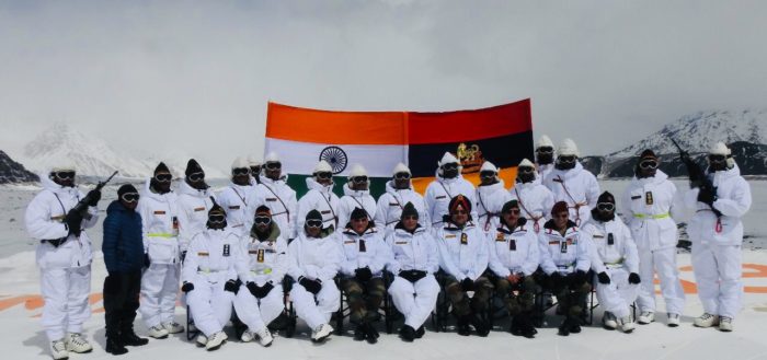 Defence Minister Rajnath Singh visits Siachen Glacier, interacts with soldiers