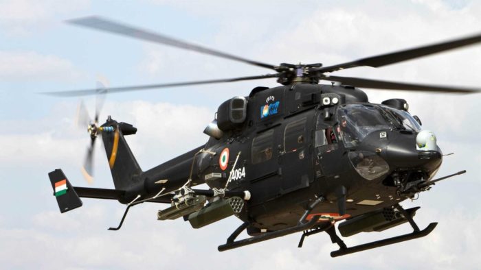 Army chopper Dhruv Mk IV ‘Rudra’ makes emergency landing, pilots safe
