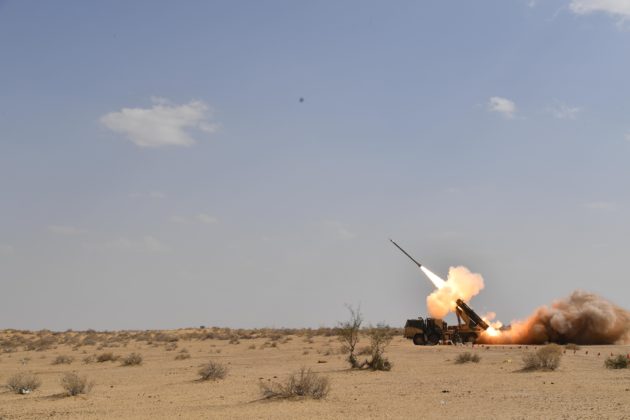 DRDO successfully test fired Guided Pinaka from Pokharan range