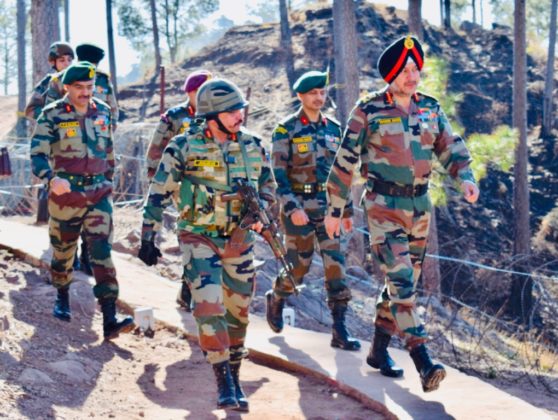 Northern Command GOC reviews operational preparedness of Army in Rajouri and Reasi sectors