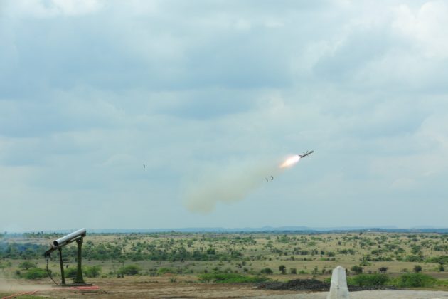 DRDO test fires MPATGM weapon system in Rajasthan