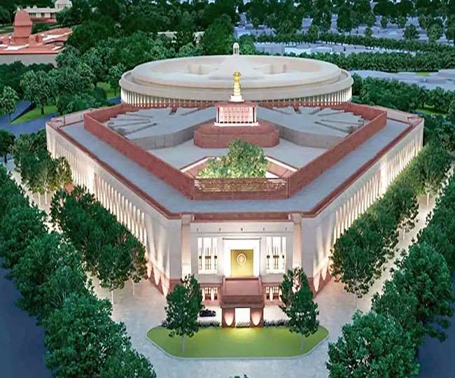 त्रिकोणीय आकार का नया संसद भवन भारतीय मूल्यों और संस्कृति की अनूठी विविधताओं से होगा ओत-प्रोत