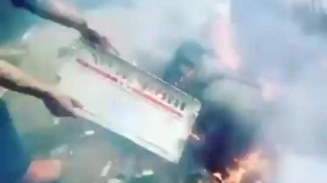 Fact Check: Viral video of EVM burning is not from ongoing Lok Sabha polls