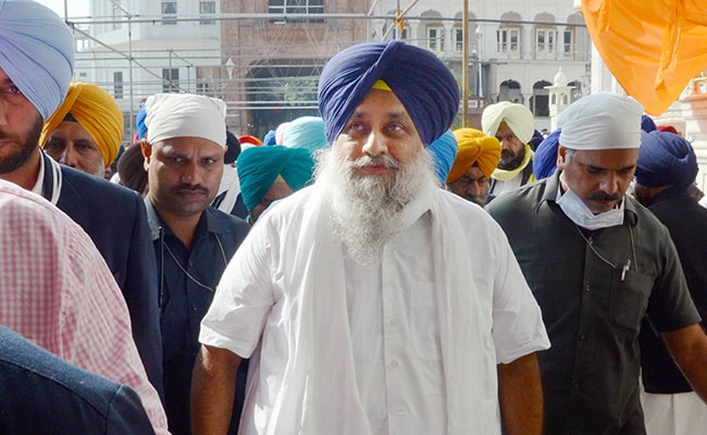 Punjab Chief Minister Passed Similar Farm Laws 3 Years Ago: Sukhbir Singh Badal
