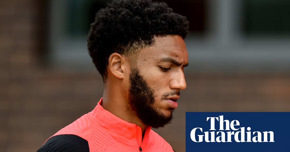 Liverpool blow as Joe Gomez suffers injury in England training session