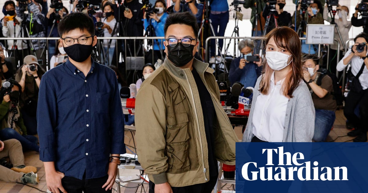 Hong Kong activist Joshua Wong faces jail after guilty plea over police HQ protests