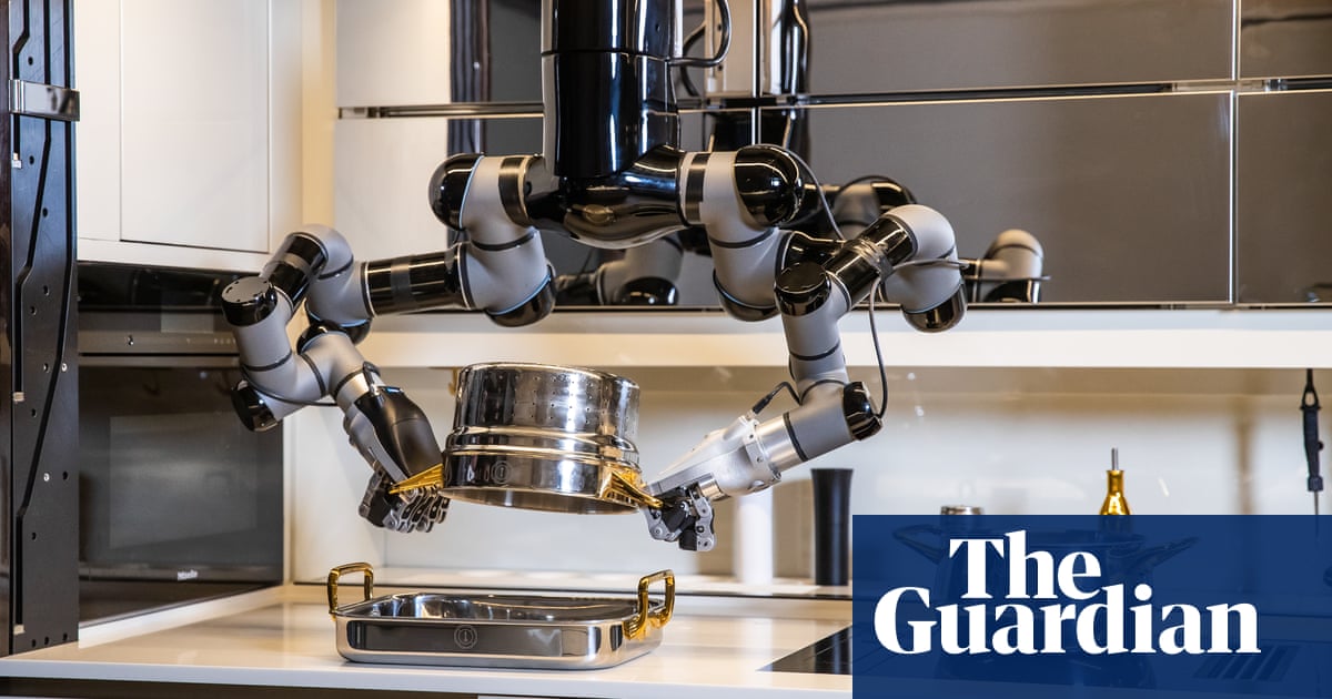 The robot kitchen that will make you dinner - and wash up too