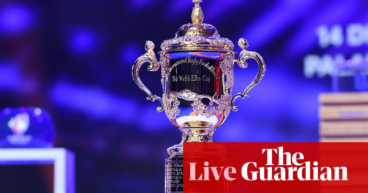 Rugby World Cup 2023 draw - live!