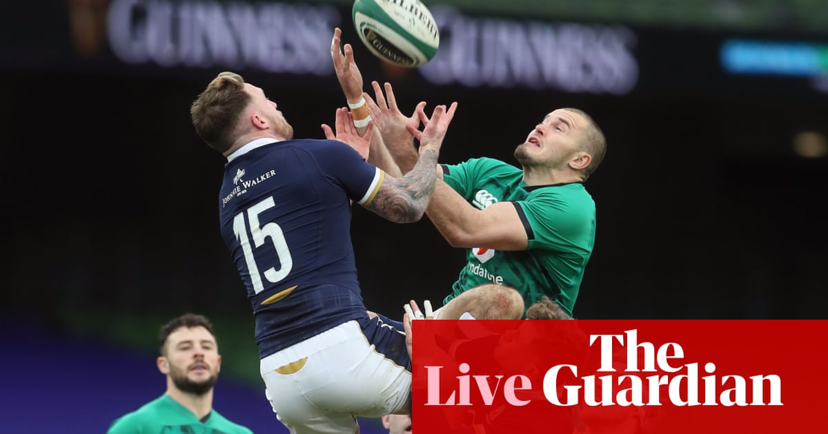 Ireland v Scotland: Autumn Nations Cup third place play-off - live!