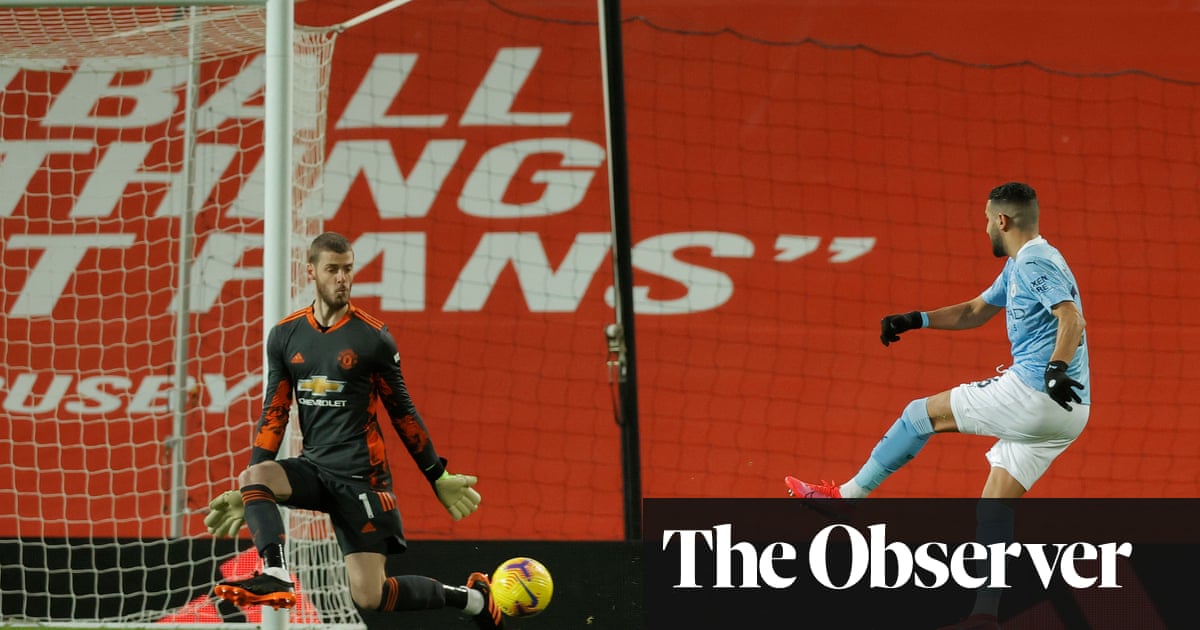 David de Gea ensures Manchester United take point in draw with Manchester City