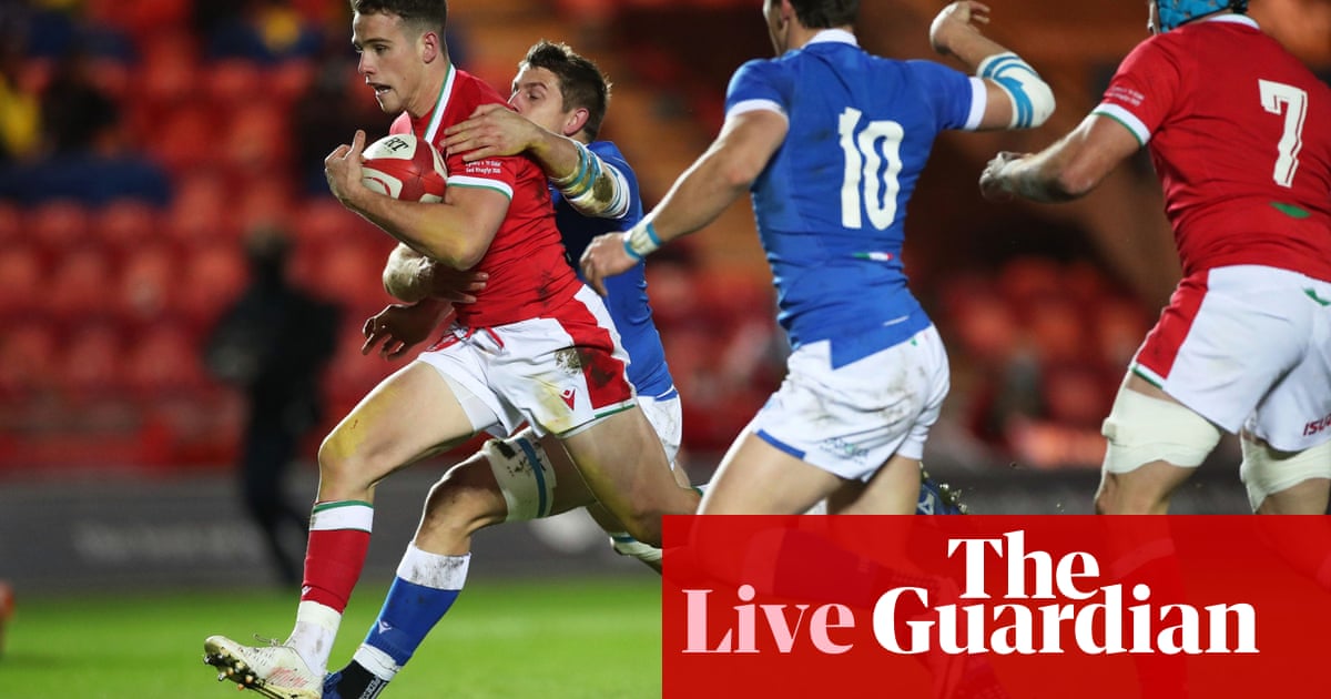 Wales v Italy: Autumn Nations Cup, fifth-place play-off - live!