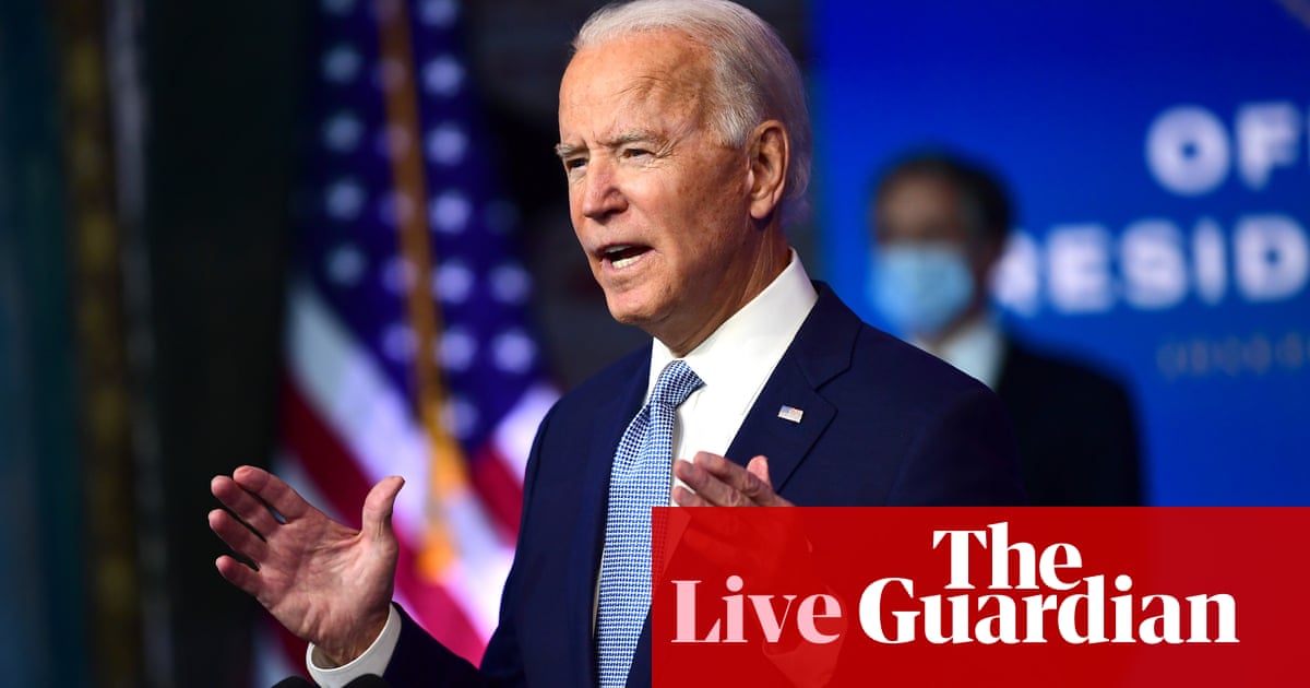 Joe Biden and Kamala Harris announce first cabinet picks of their administration - live