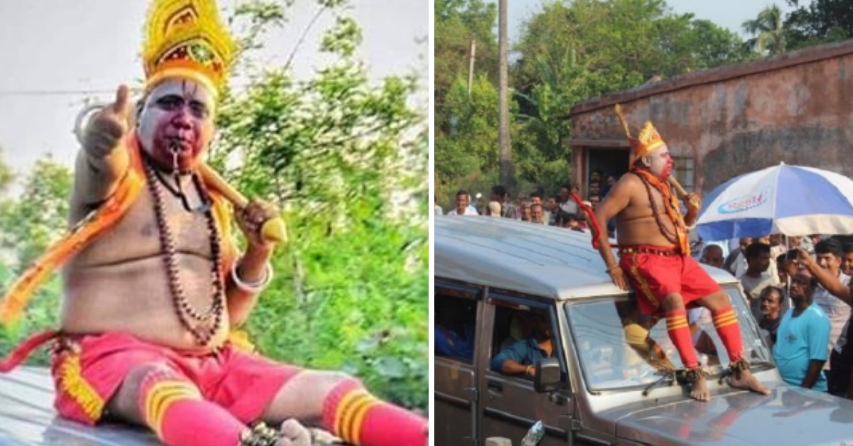No, a BJP candidate from West Bengal did not dress-up as Hanuman - Alt News