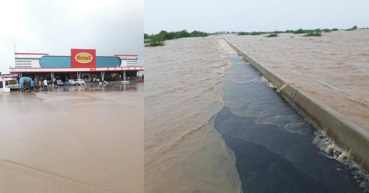 Old images shared as roads blocked in Gujarat due to heavy rainfall - Alt News