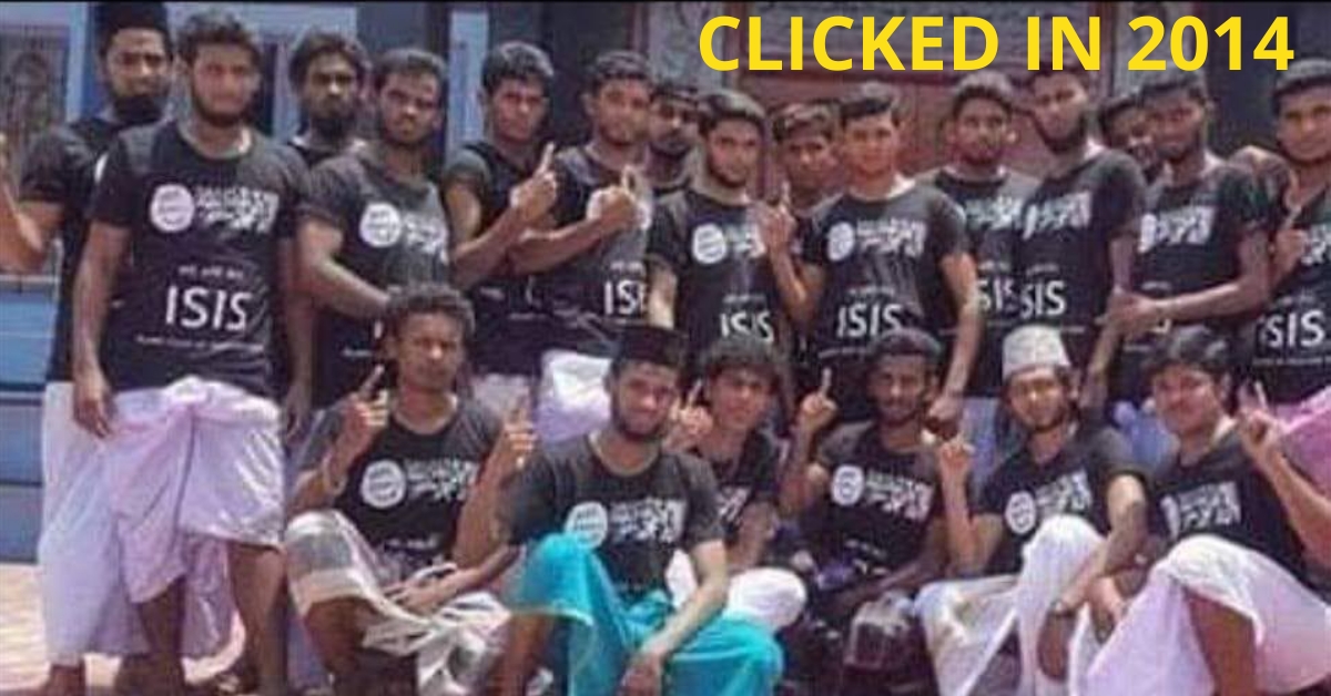 Youth sported ISIS t-shirts in Wayanad, Kerala after polling? 2014 image from Tamil Nadu shared - Alt News
