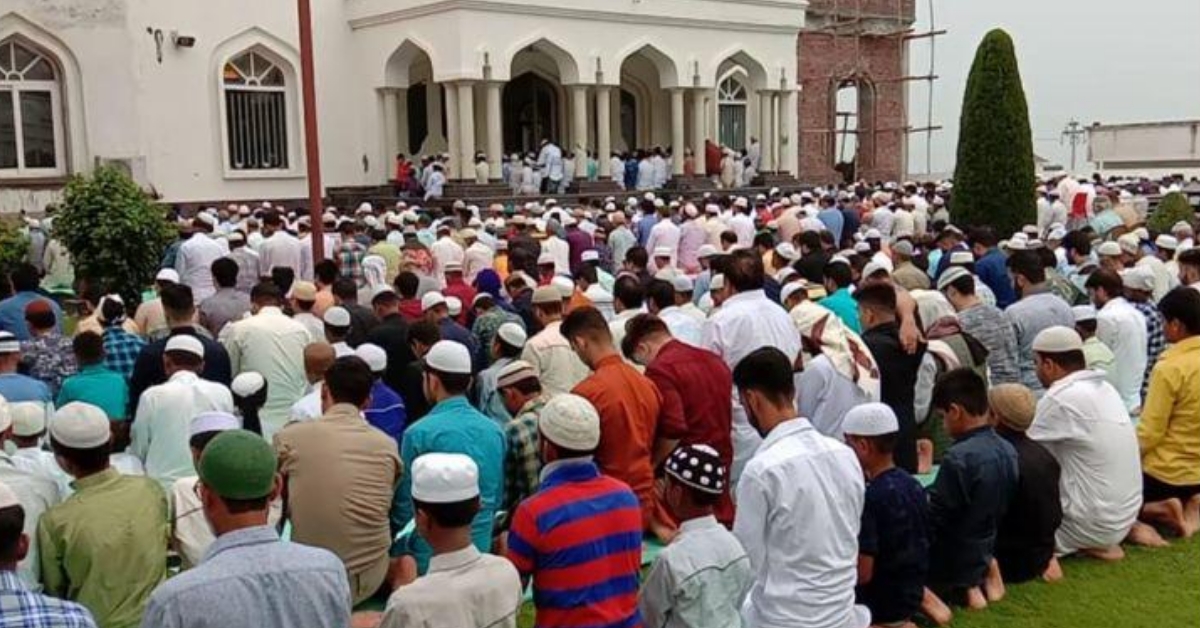 ANI, India TV portray photographs of mosque in Jammu as Eid prayers in Srinagar - Alt News