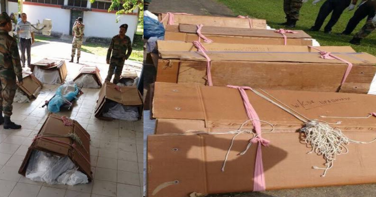 No, cops killed in recent Maoist attack were not wrapped in cardboard boxes; old images - Alt News