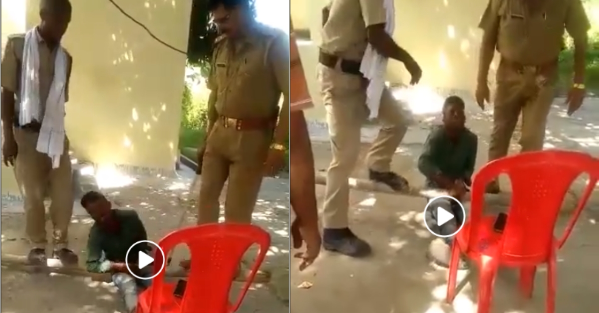 Old video of two policemen torturing a man viral with false narrative - Alt News