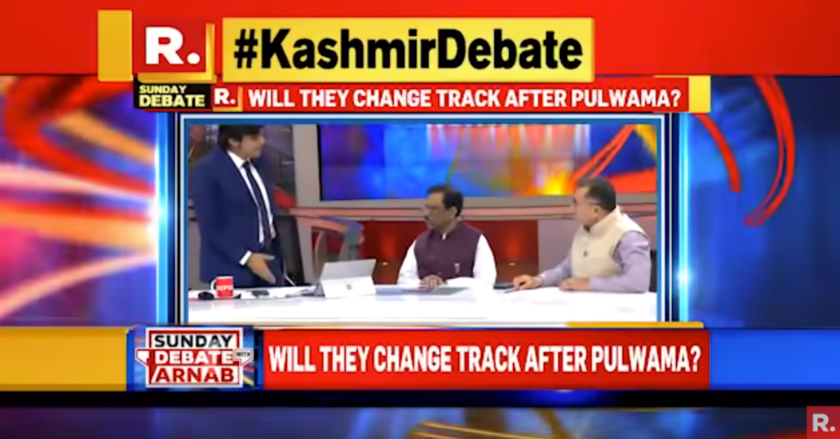 Did Arnab Goswami say "kill thousands" after dilution of Article 370? No, old clip shared on social media - Alt News