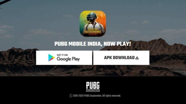 PUBG Mobile India APK download link turned up for a bit on the official website